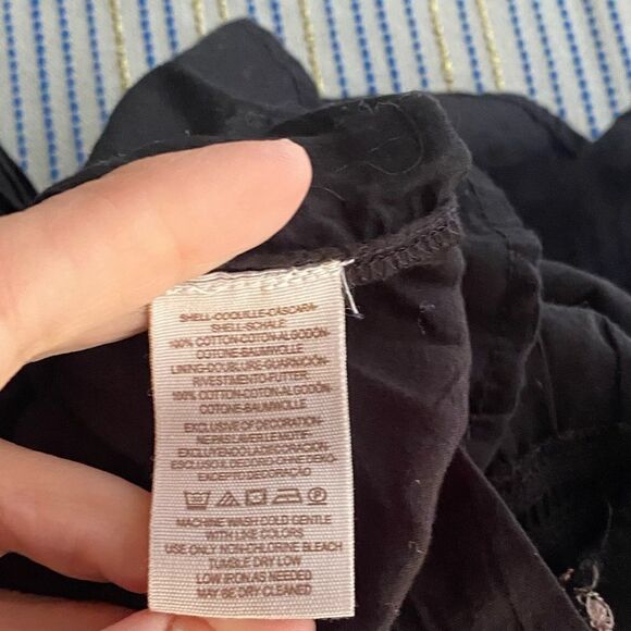 Free people black pavlo dress boho embroidered size S/P - Picture 12 of 16